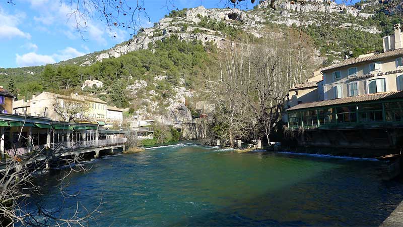 Fontaine de Vaucluseの景色
