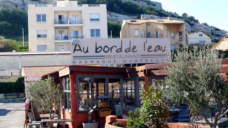 マルセイユのレストランAu bord de l'eau