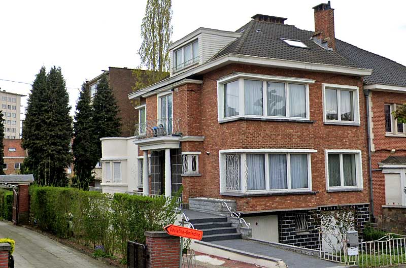 著者ラファエルのベルギー時代の家